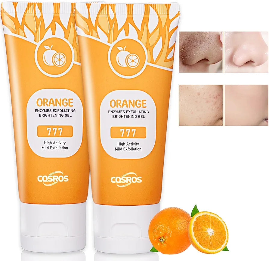 Orange Exfoliating Facial Scrub Gel