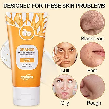 Orange Exfoliating Facial Scrub Gel